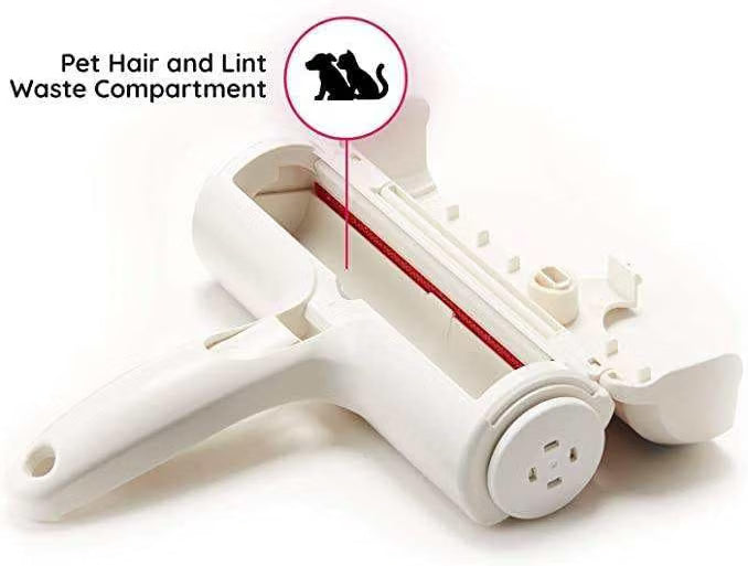 Pet Hair Remover Roller with Patented Brush System, Reusable